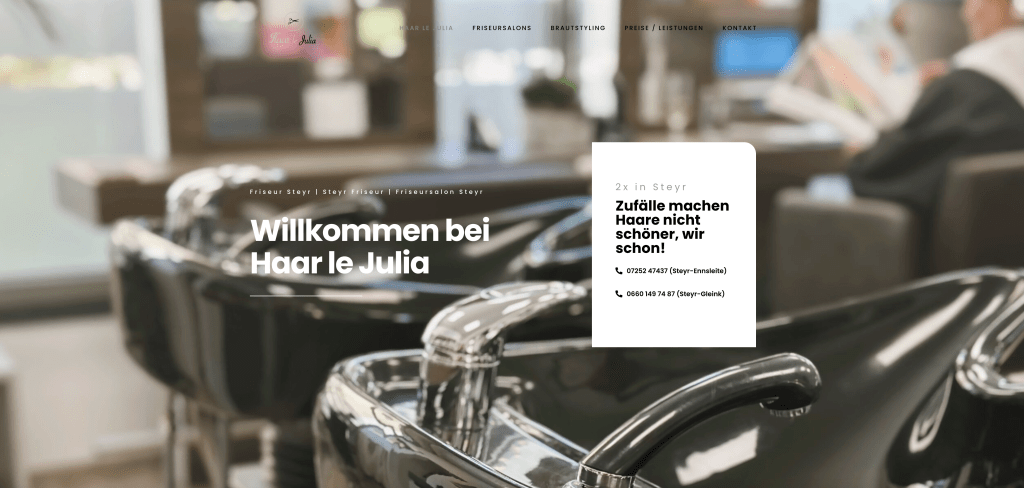 Haar le Julia Website Development